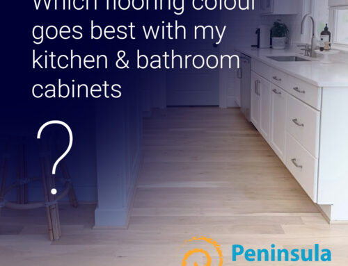 Which flooring colour goes best with my kitchen or bathroom cabinets?